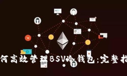 如何高效管理BSV冷钱包：完整指南